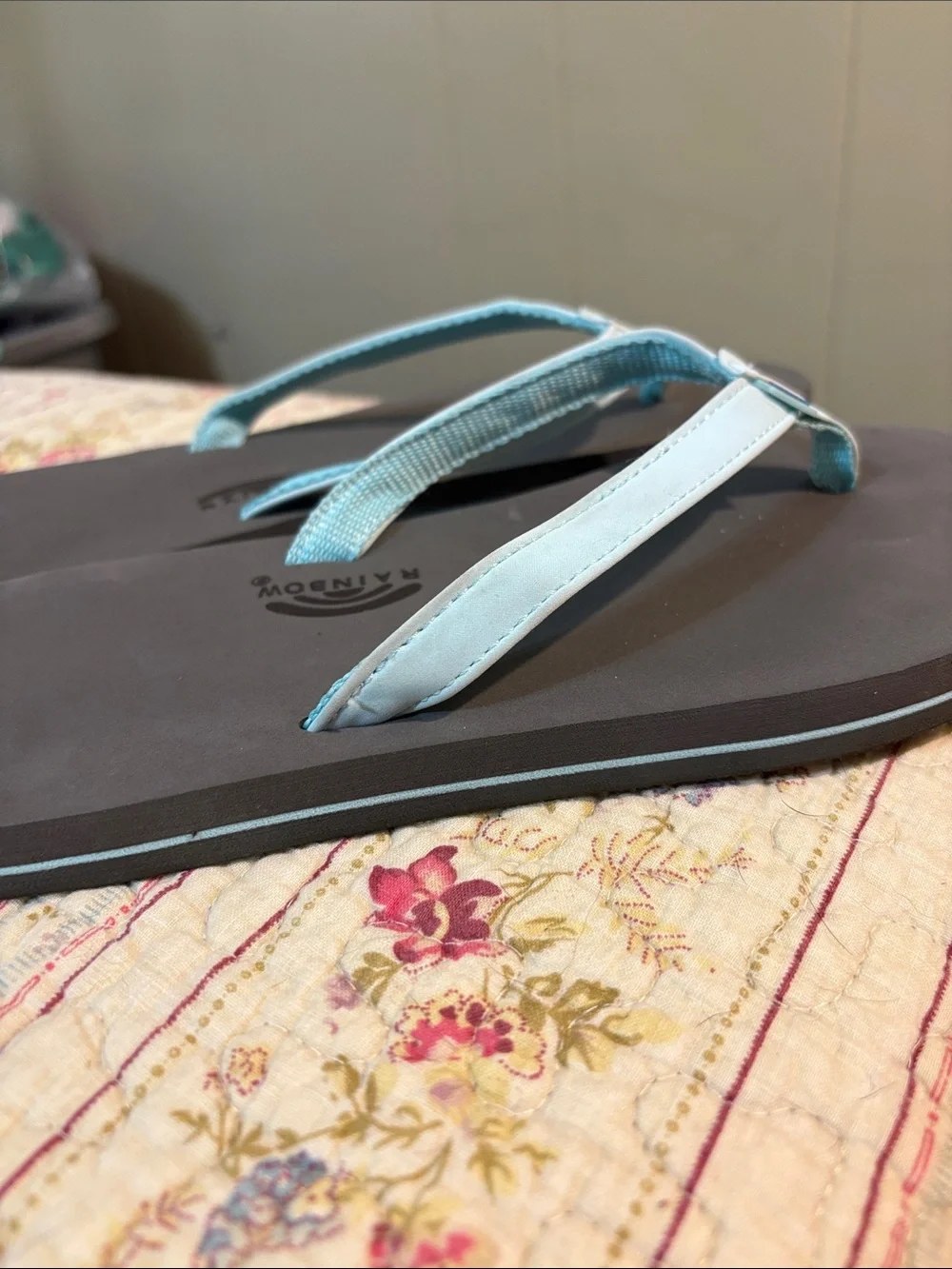 Rainbow Flip Flops